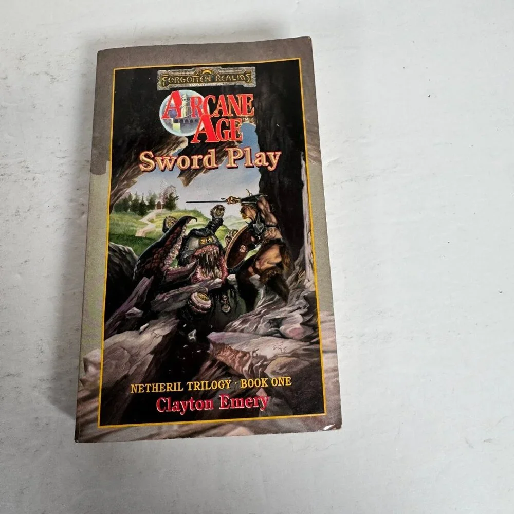 Sword Play Clayton Emery 1996‎ First Printing Forgotten Realms Fantasy TSR